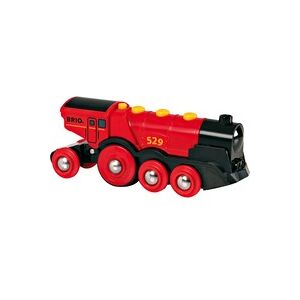 BRIO Locomotive Puissante à Piles - Rouge, Jeu véhicule - Publicité