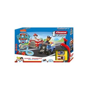 Carrera Paw Patrol Race N Rescue piste de jouet électrique Plastique, Circuit - Publicité