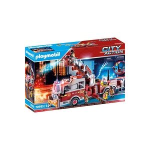 PLAYMOBIL City Action - Camion de pompiers avec échelle, Jouets de construction - Publicité