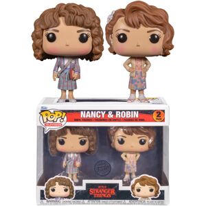 2 PACK NANCY ET ROBIN / STRANGER THINGS / FIGURINE FUNKO POP / EXCLUSIVE SPECIAL EDITION - Publicité