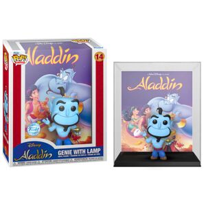 GENIE WITH LAMP VHS COVERS / ALADDIN / FIGURINE FUNKO POP / EXCLUSIVE SPECIAL EDITION - Publicité
