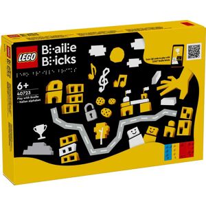 Lego Découvrir le braille - Alphabet italien - Publicité
