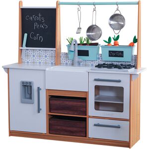 Cuisine Enfant en Bois Interactive Kidkraft Farmhouse 110 cm + Acc.