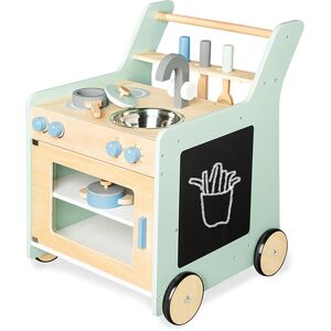 Pinolino Cuisine en Bois pour Enfant sur Roulettes a Kalle