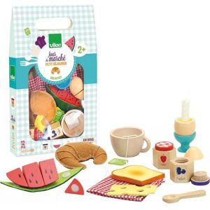 Jouet Dinette Marchande en bois Panier osier Charcuterie - Jouets bébé 3  ans - Tender Leaf Toys