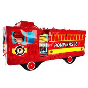 Pinata Camion de Pompiers pour Enfants