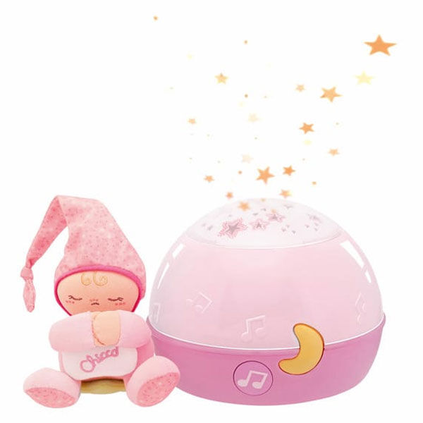 Chicco First Dreams Lampe Magic'Projection Rose