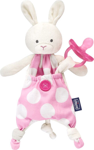 Chicco Attache-sucette Doudou Pocket Friend Rose