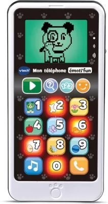 Jeu VTECH Mon téléphone émoti'fun noir &