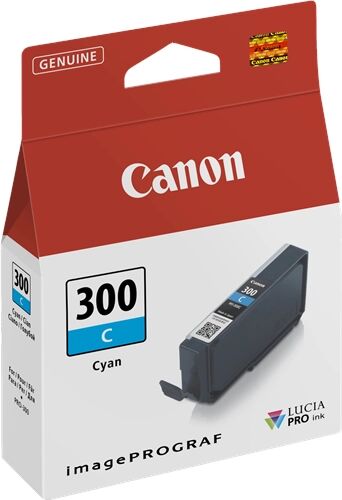 Canon 4194C001 Cartouche d'encre Cyan Original PFI-300c