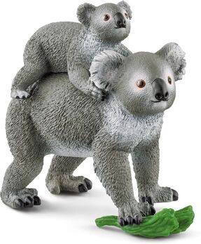 Schleich Figurine mère koala avec bébé 42566