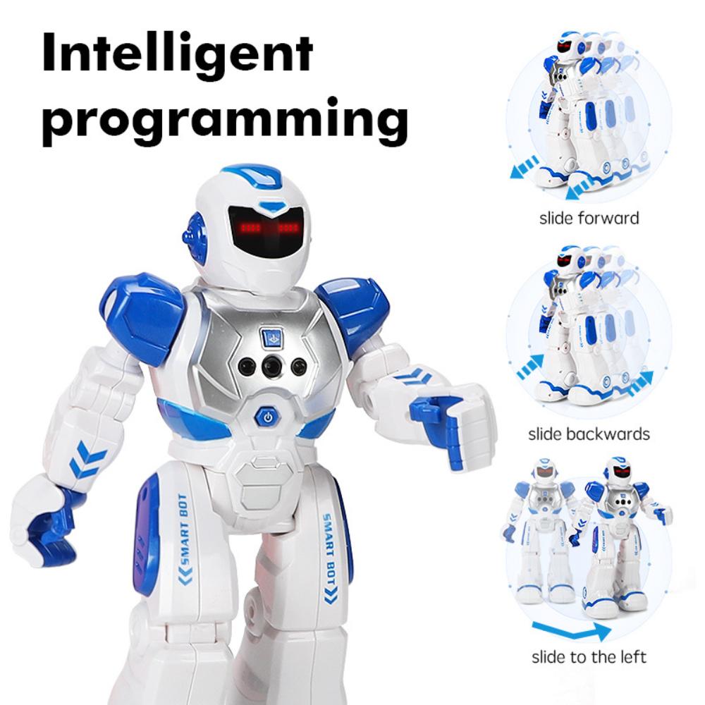 Robot Intelligent d éducation précoce, chant, Induction infrarouge, danse, Robocop, jouets électriques télécommandés pour enfants