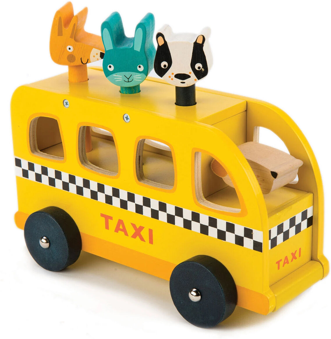 Tender Leaf Toys Taxi Animal