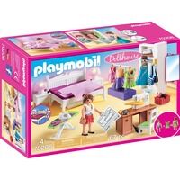 PLAYMOBIL Dollhouse - Chambre avec espace couture, Jouets de construction