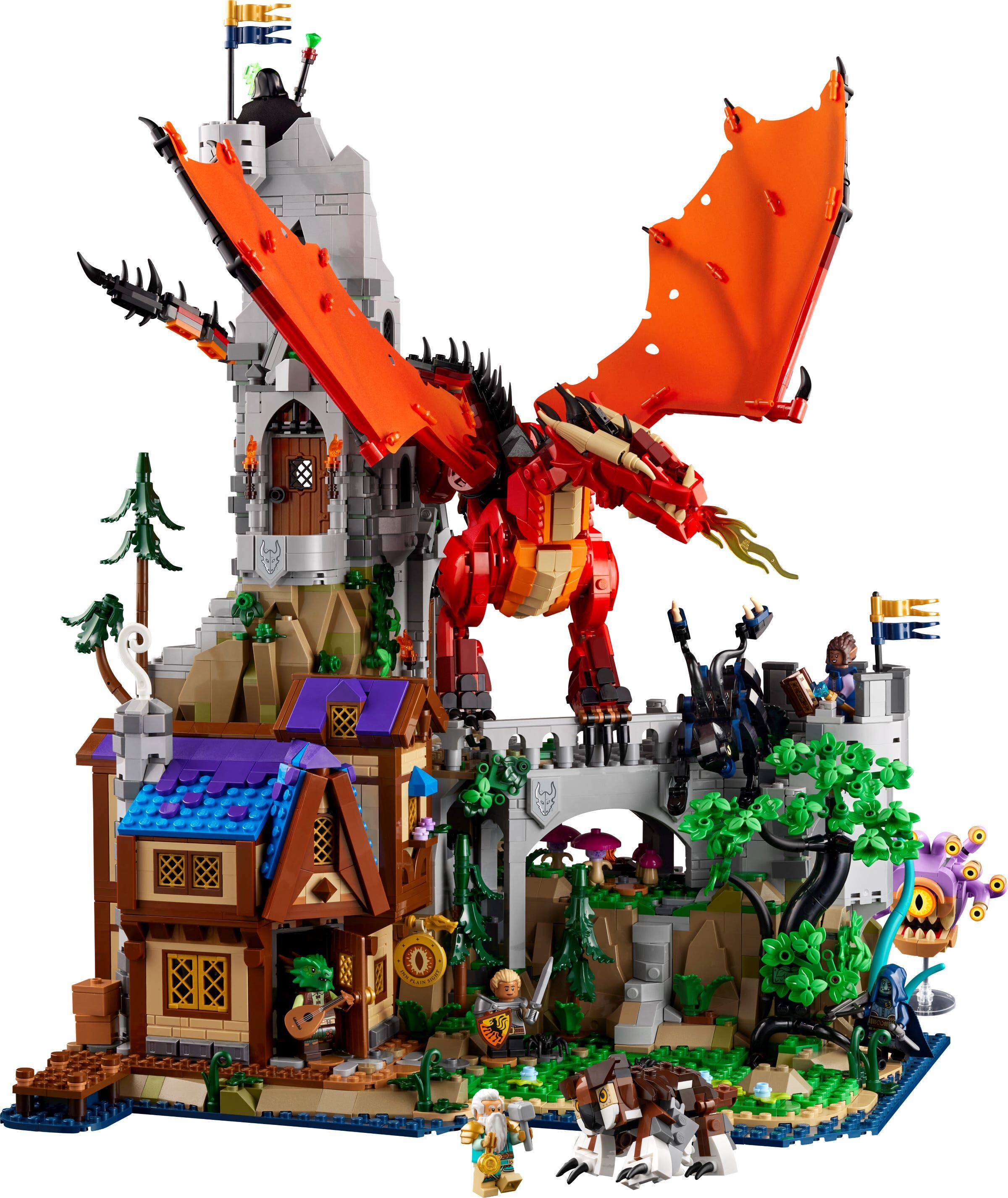 Lego Dungeons & Dragons: l'histoire du dragon rouge