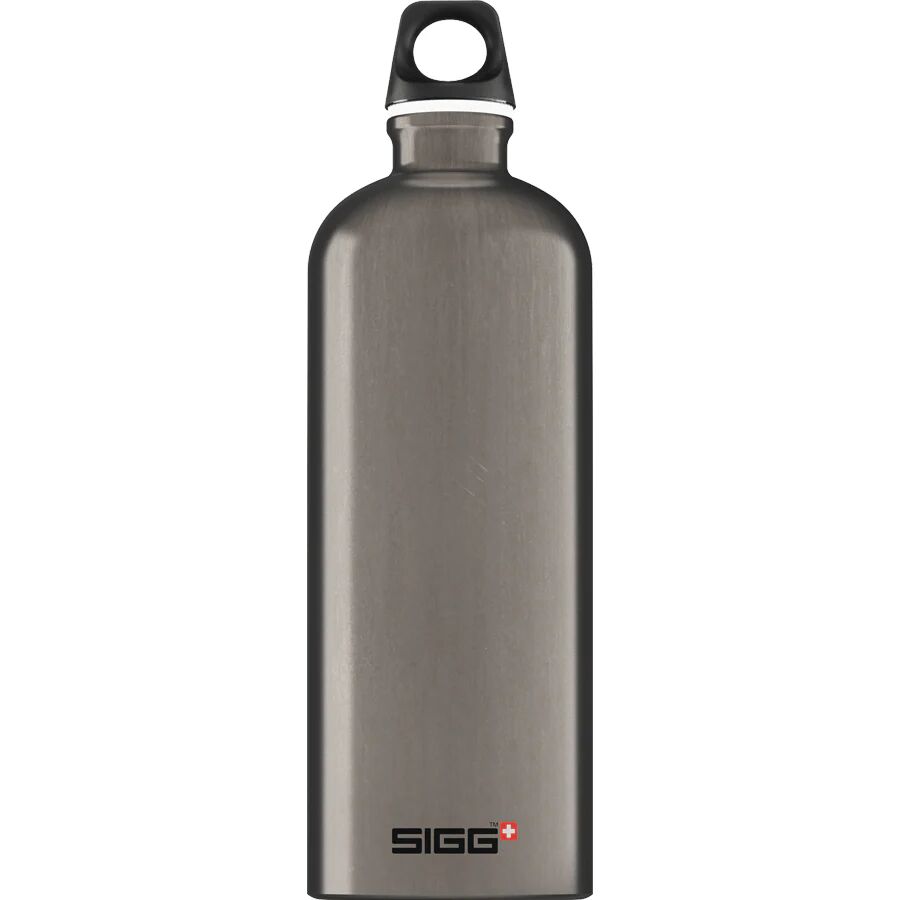 SIGG Aluminium Water Bottle, Traveller Smoked Pearl / 1l
