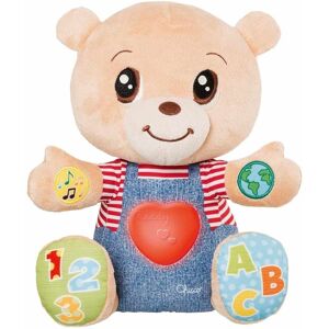 Chicco Teddy Orso delle Emozioni Peluche Interattivo Bilingue 6M, 1 Pezzo