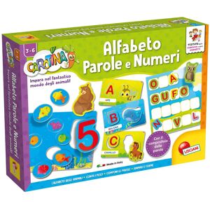 Lisciani Giochi 60184 - Gioco Carotina Maxi Alfabeto Parole e Numeri