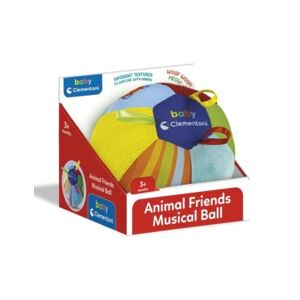 Clementoni Spa Animal Friends Musical Ball - Giocattolo per Cani con Suoni e Luci