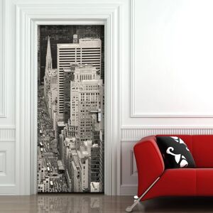 Leroy Merlin Sticker Manhattan 83x210 cm multicolore