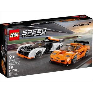 Lego Speed Mclaren Solus Gt&mc; Laren F1 Lm 76918-multicolore