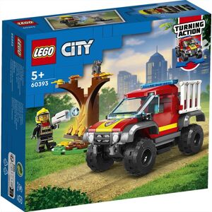 Lego City Soccorso Sul Fuoristrada Dei Pompieri 60393-multicolore