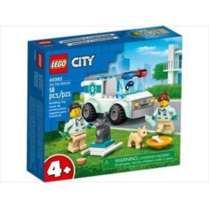 Lego City Furgoncino Di Soccorso Del Veterinario -60382-multicolore