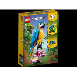 Lego Creator 3in1 Pappagallo Esotico 31136