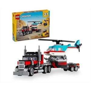 Lego Creator Autocarro Con Elicottero 31146-multicolore