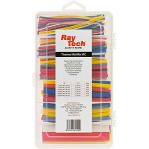 Raytech Kit Guaine Termorestringenti Flessibili Pretagliate Diametri E Colori Misti In Box  Thermo Minimix-Mc