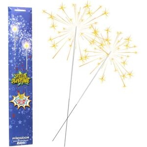 Pyrogiochi 10 Stelline Scintillanti Capodanno Justine 28 Cm