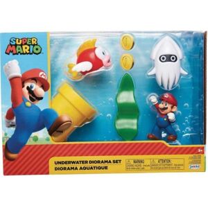 Jakks 761452 Jakks Nintendo Super Mario 2.5 Set Diorama Submarino 
