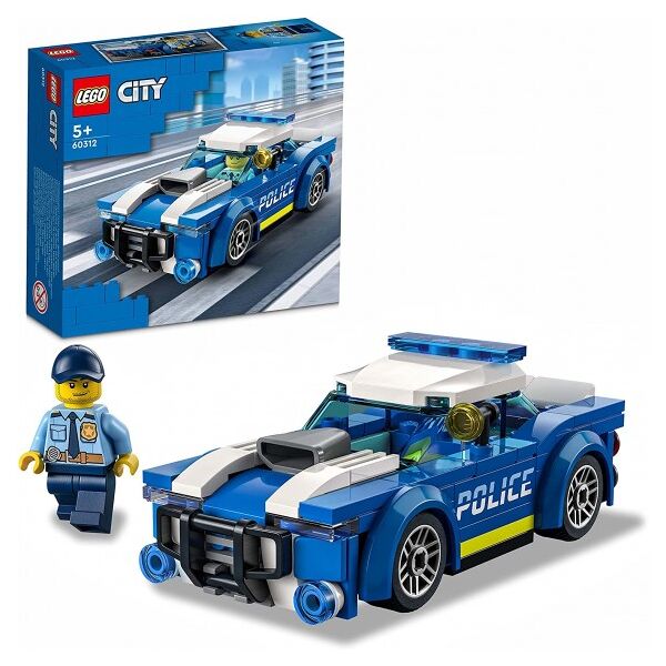 lego city - auto della polizia - lego 60312 anni 5+ 94pz