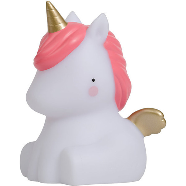 a little love company a little lovely company luce notturna per bambini unicorno gold