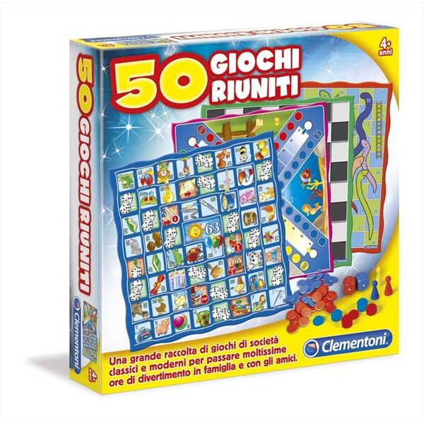 clementoni 12941 50 giochi riuniti