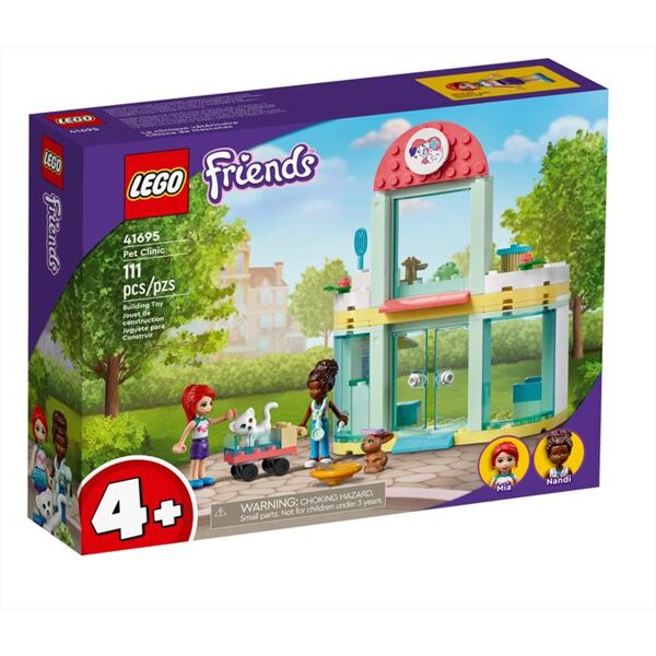 lego friends clinica veterinaria 41695