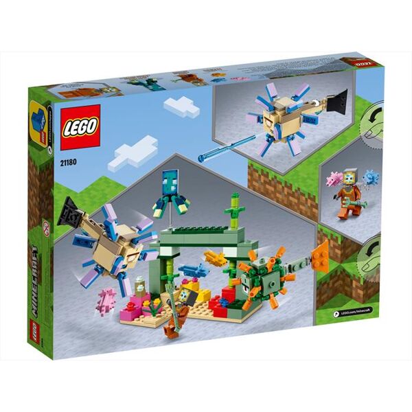 lego minecraft la battaglia del guardiano 21180