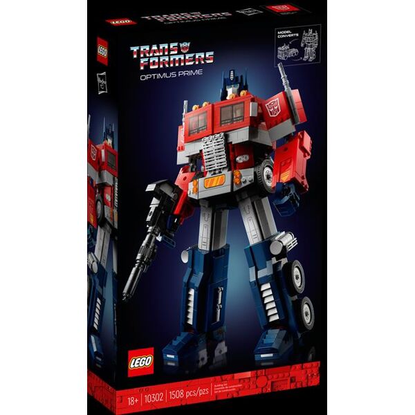 lego icons optimus prime 10302