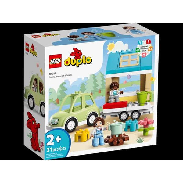 lego duplo casa su ruote 10986