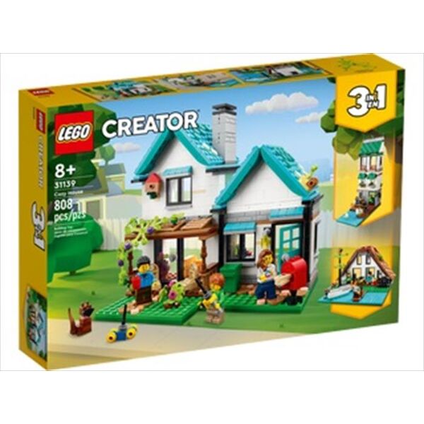 lego creator 3in1 casa accogliente 31139-multicolore
