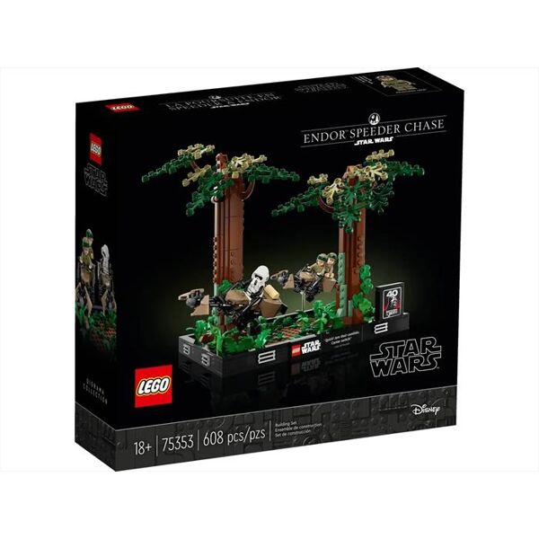 lego star wars diorama inseguimento 75353