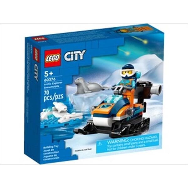 lego city gatto delle nevi artico 60376-multicolore