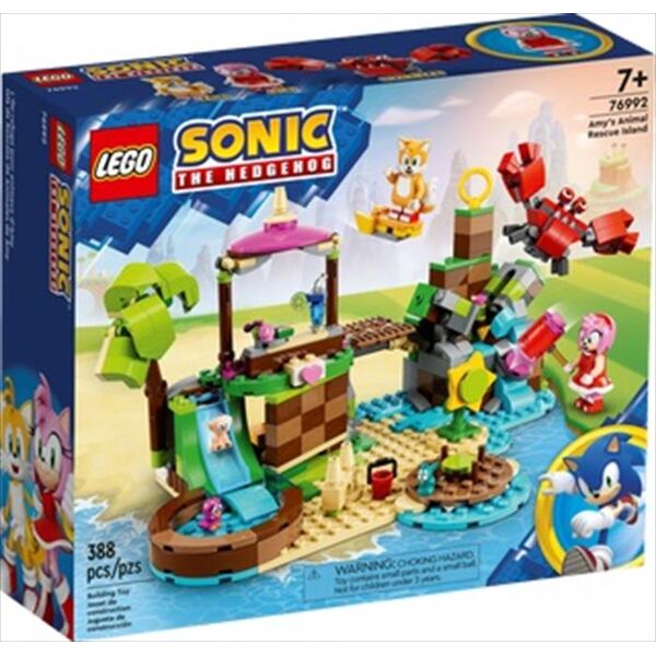 lego sonic l’isola del soccorso animale di amy 76992-multicolore