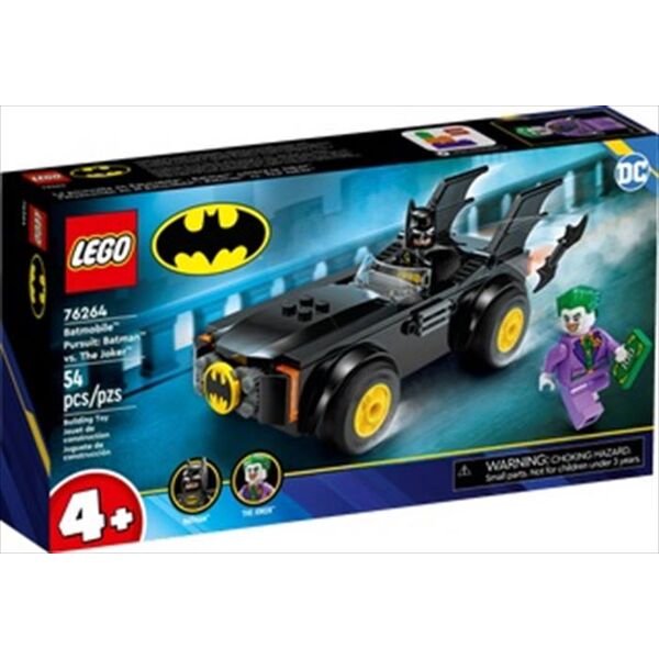 lego inseguimento batmobile: batman vs. joker 76264-multicolore