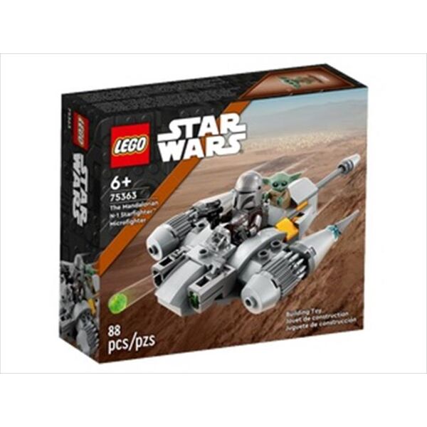 lego star wars starfighter n-1 del mandaloriano 75363-multicolore