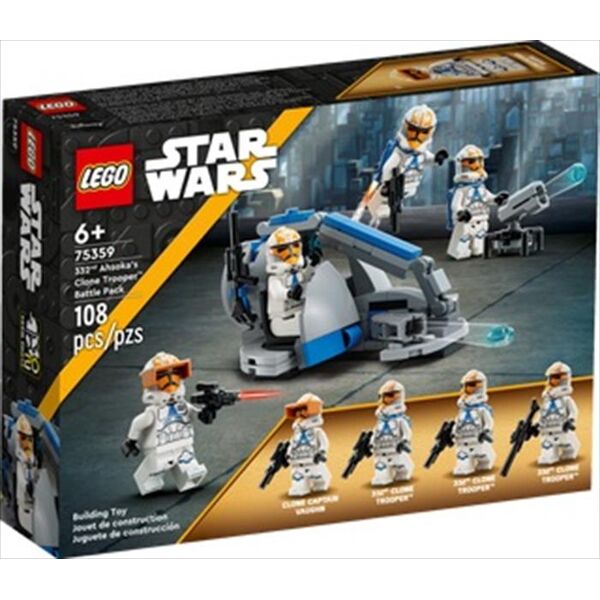 lego star wars battle pack clone trooper 75359-multicolore
