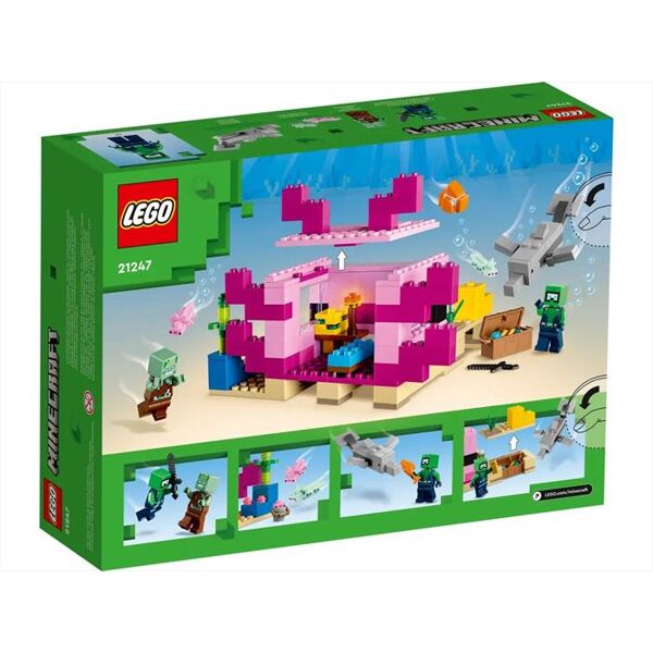 lego minecraft la casa dell’axolotl 21247