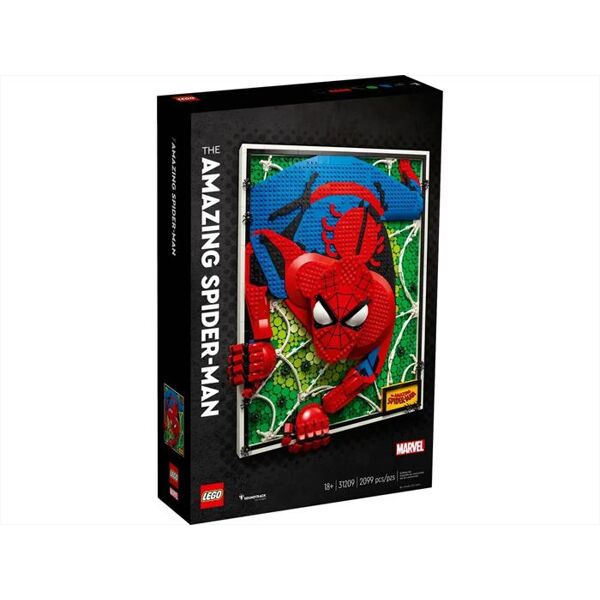 lego art the amazing spider-man 31209