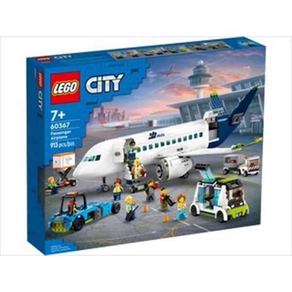 lego city aereo passeggeri 60367-multicolore