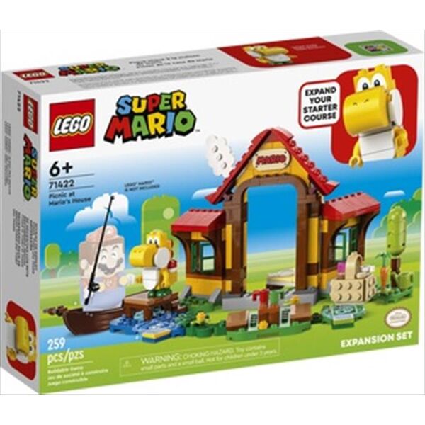 lego super mario pack di espansione picnic a casa-71422-multicolore